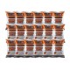Honey barbeque chips: 18 bags