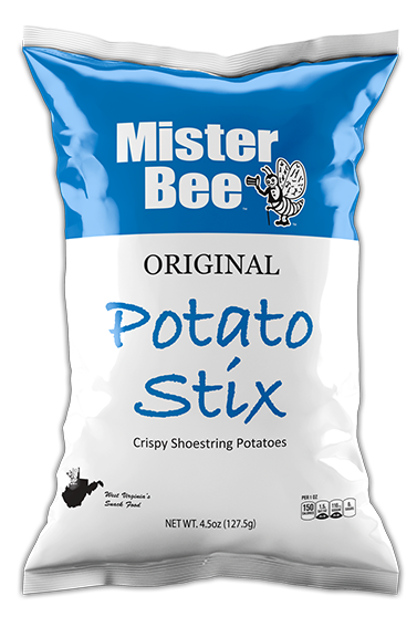 Mister Bee potato stix bag